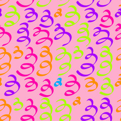 seamless pattern with circles