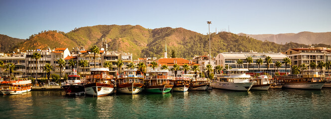 turkey marmaris boats in port © Kamila