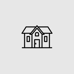Vector illustration of home icon