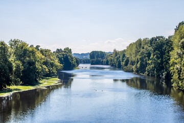 the beautiful Vienne River in France