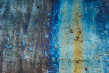 Texture of titanium, surface of a sheet of metal weathered