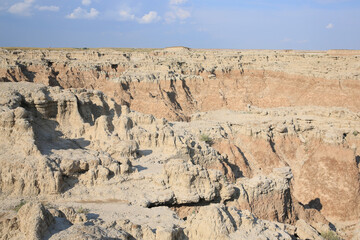 Badlands National  Park in South Dakota, USA