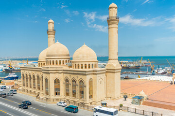 Naklejka premium Bibi-Heybat Mosque - Baku, Azerbaijan
