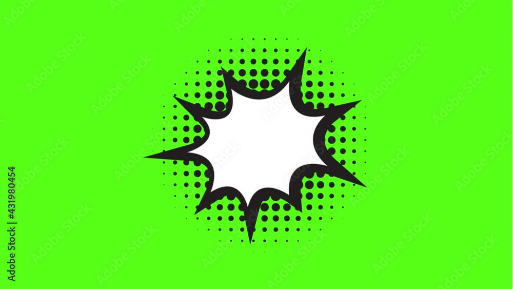Poster blank speech bubble with space for writing text. can be used for social networks.