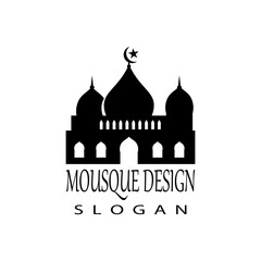 Mosque Logo Template vector symbol illustration design
