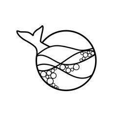 Summer vibes vector illustration. Summer laser cut.. Template for laser cut/print. Summer logo