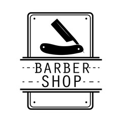barber shop stamp