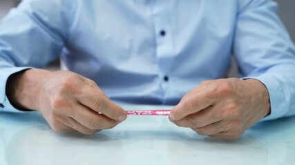 Holding Giving Gift Card Voucher