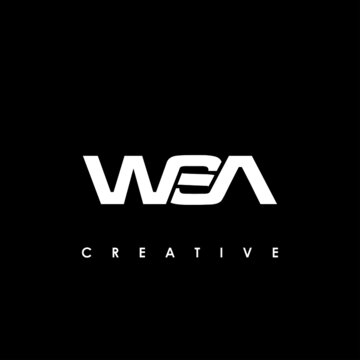 WSA Letter Initial Logo Design Template Vector Illustration