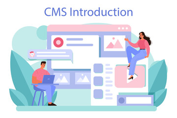 CMS introduction. Content management system. Creation and modification