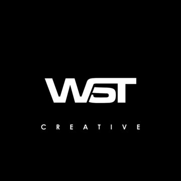 WST Letter Initial Logo Design Template Vector Illustration