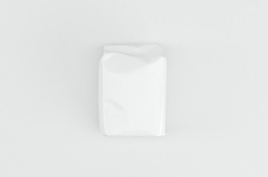 Blank Flour Sugar Package Mockup 3D Rendering