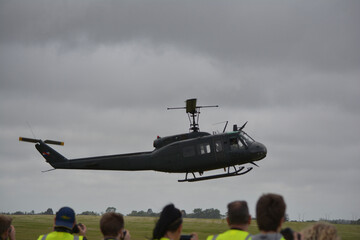 the helicopter