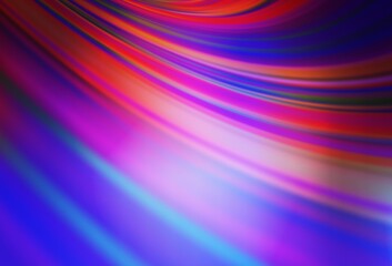 Light Blue, Red vector blurred bright texture.