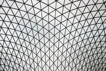 London, England - November 1 2018: British Museum dome