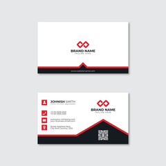 Modern professional business card design vector