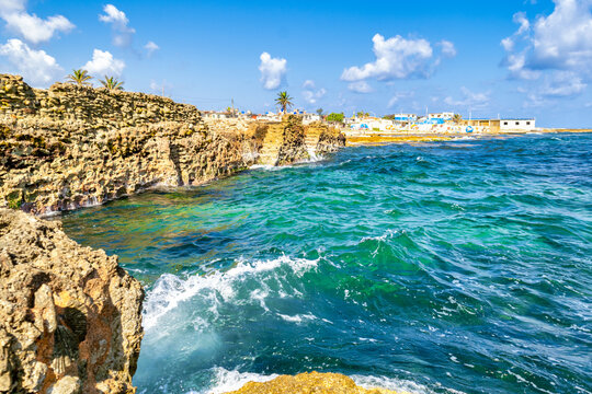 Cojimar town coastal area in the province of Havana, Cuba