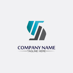 Business corporate S letter logo