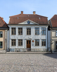 Old house in the city centre of Kalmar, Sweden