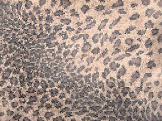 Abstract stained-glass brown spotted leopard-colored background