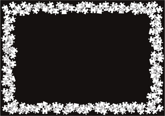 パズルのフレーム背景素材