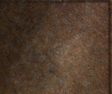 Rusty iron surface texture