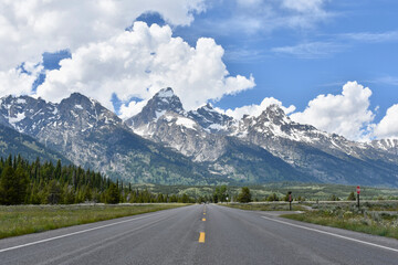 Naklejka premium Grand Tetons, Wyoming