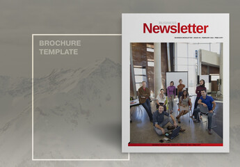 Company Newsletter Layout