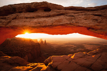 Mesa Arch in Canyonlands National Park in Southern Utah.
