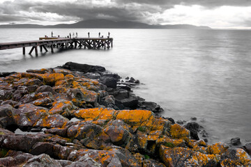 pier on the beach