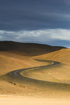 Windy Road, Iceland