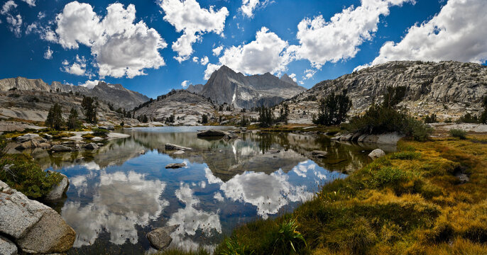 Sailor Lake, Upper Sabrina Basin, John Muir Wilderness, Sierra Nevada Mountains