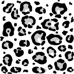 Abstract geometric pattern on the skin of a jaguar