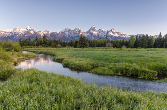 Sunrise at the Blacktail Ponds