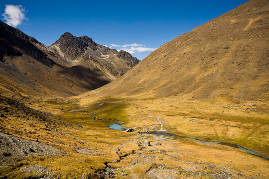 The trek through the Southern section of the Apolobamba Range is one of the finest treks in the Bolivian Andes and best done in winter.