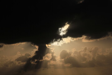 Obraz premium sunset over the sea 