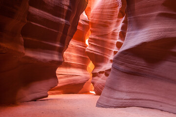 Slot canyon in Arizona, USA
