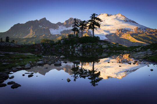 Mount Baker, Sunset, Mount Baker National Recreation Area
