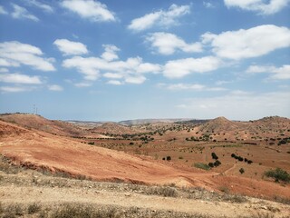 desert landscape in Morocco