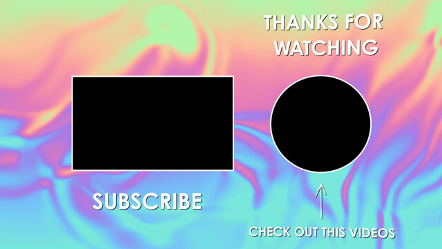 Holographic Video End Cards