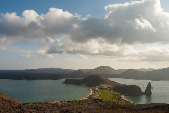 The island of Bartolome in Galapagos, Ecuador.