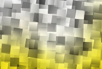 Light Yellow vector layout with lines, rectangles.