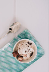 ice cream food styling