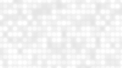 Dot white gray pattern gradient texture background. Abstract  technology big data digital background. 3d rendering.