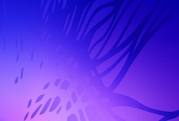 Light Pink, Blue vector blurred pattern.