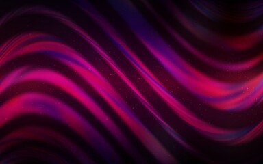 Obraz premium Dark Pink vector background with galaxy stars.