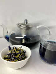 Foto op Aluminium teapot and cup of tea © Владимир Абрамушкин