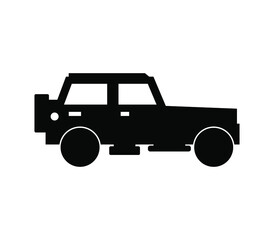 Fototapeta premium Jeep icon
