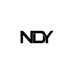 ndy letter original monogram logo design