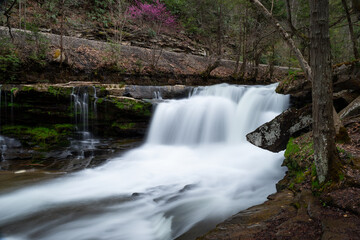 Dunloup Creek Falls - Long Exposure Waterfall - New River Gorge National Park & Preserve - West Virginia